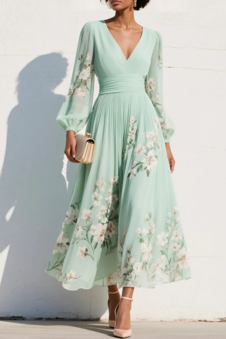 Lotte™ | Stylish Flowing Midi Dress