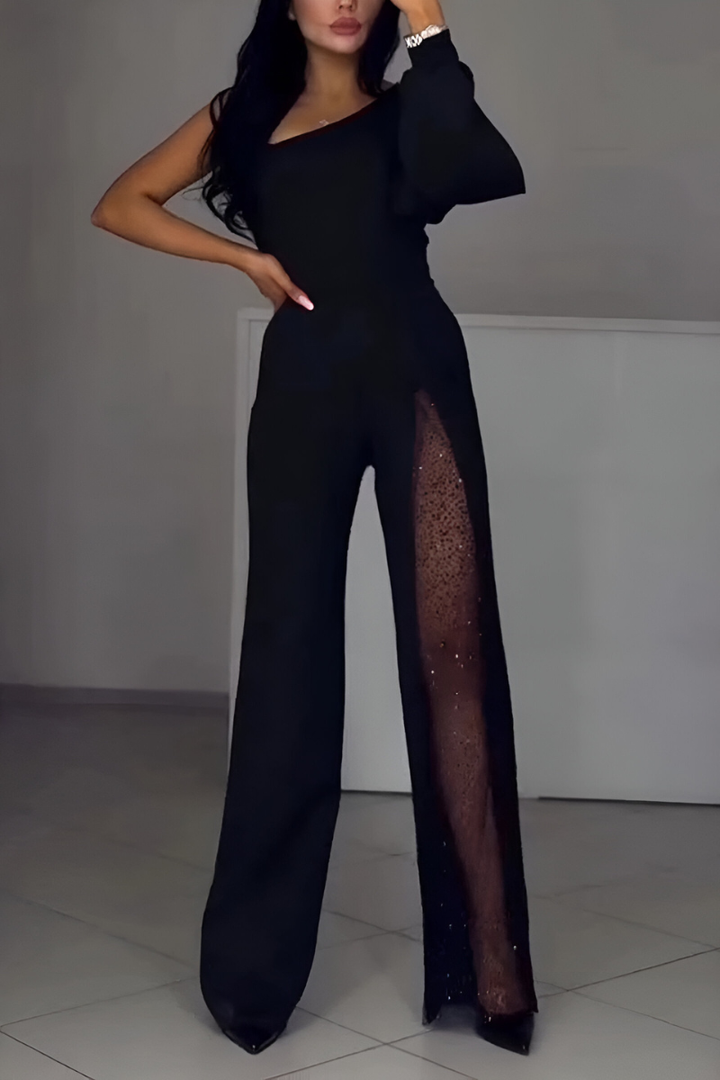Sofía™ | Elegant jumpsuit with shiny details