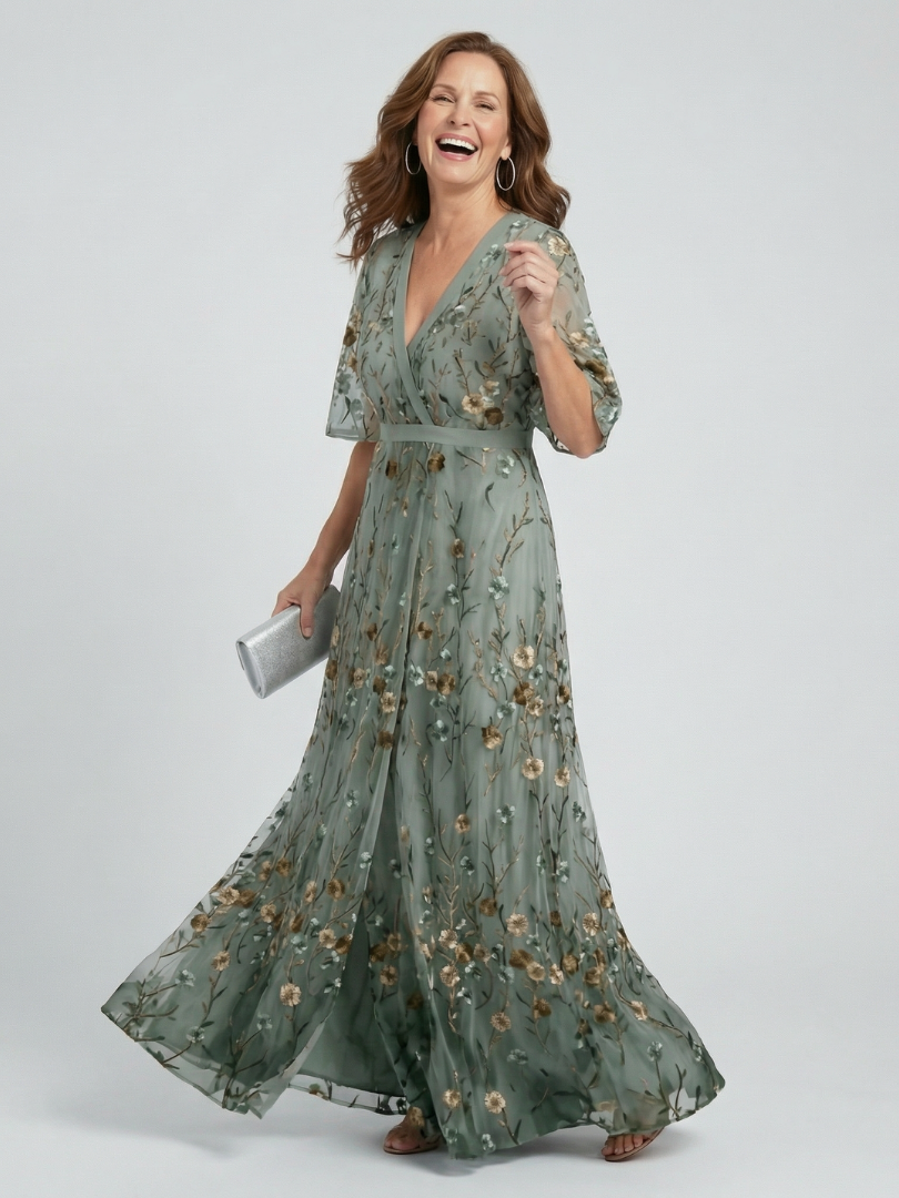 Rosalind | Floral Flowing Maxi Dress