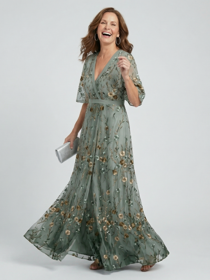 Rosalind | Floral Flowing Maxi Dress