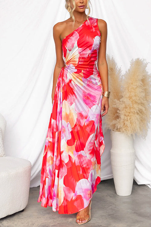 Whitney | Graceful One-Shoulder Maxi Dress