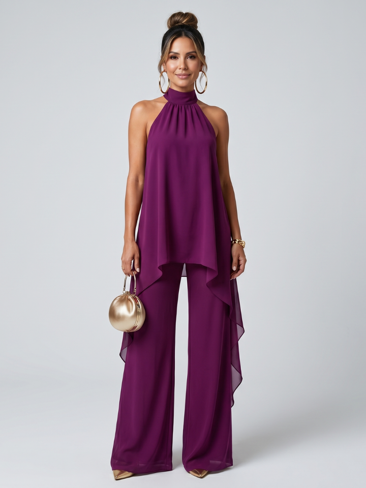 Fabiana | Flowing Asymmetric Two-Piece Set