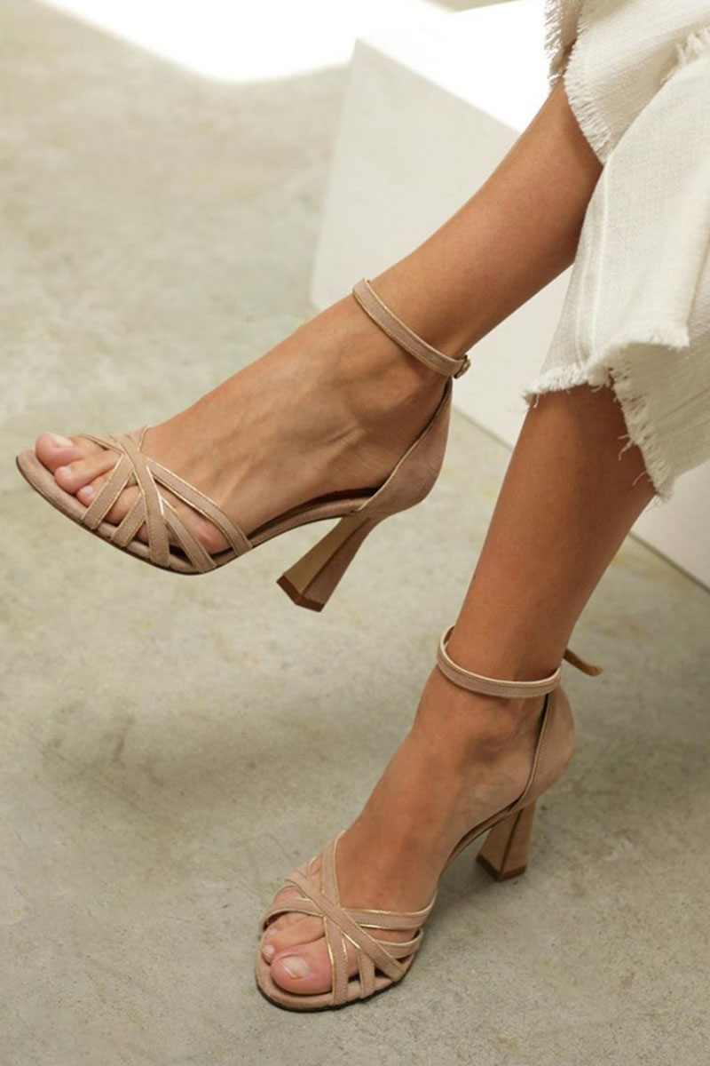 Janet Patchwork Heels