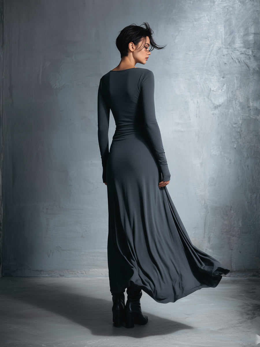Naiara | Maxi Dress with Silk Knot