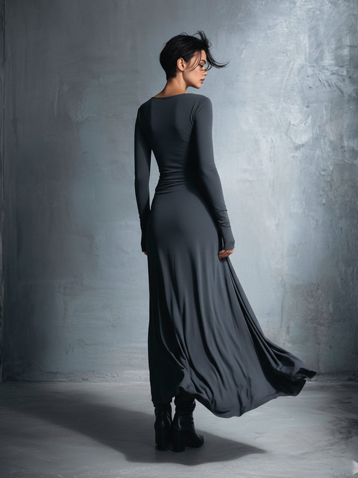 Naiara | Maxi Dress with Silk Knot