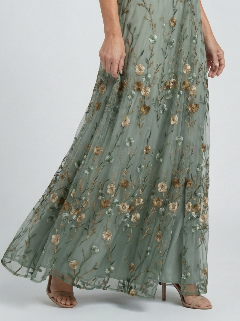 Rosalind | Floral Flowing Maxi Dress