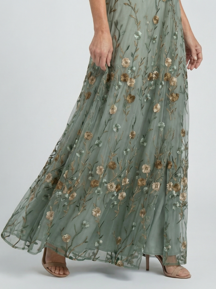 Rosalind | Floral Flowing Maxi Dress