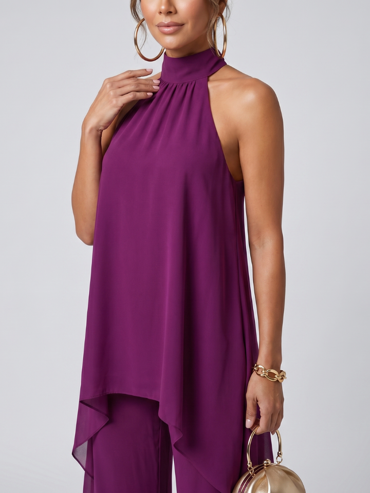 Fabiana | Flowing Asymmetric Two-Piece Set
