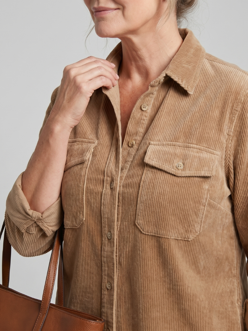 Annabel | Buttoned Ribbed Midi Dress