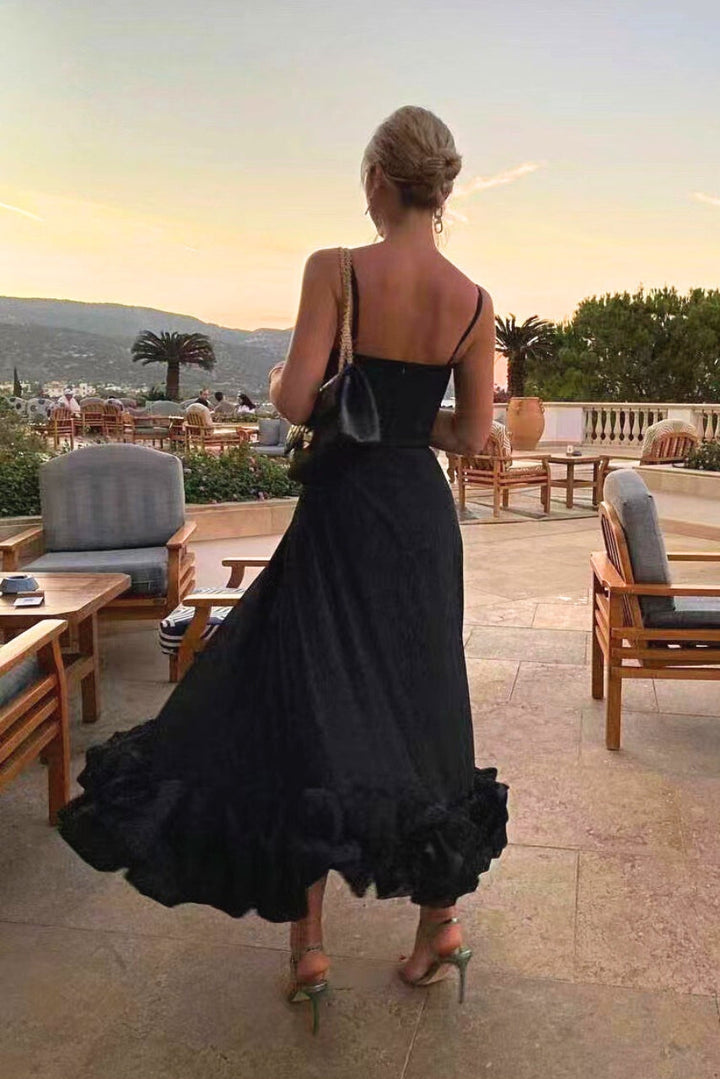 Nadia | Elegant Flowing Maxi Dress