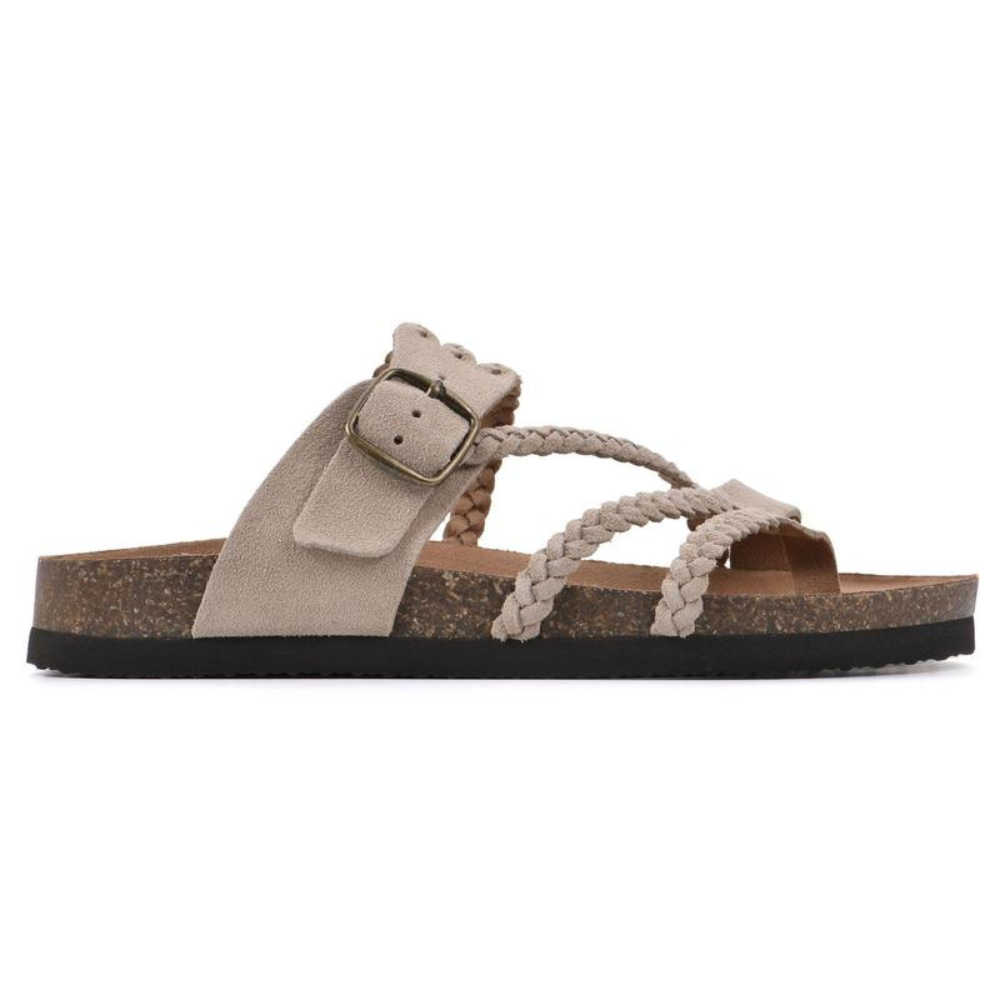 Bria – Braided Boho Comfort Sandal
