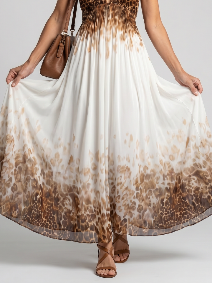 Bellamy | Flowing Halter Maxi Dress