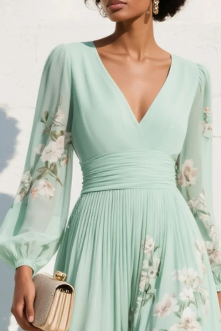 Lotte™ | Stylish Flowing Midi Dress