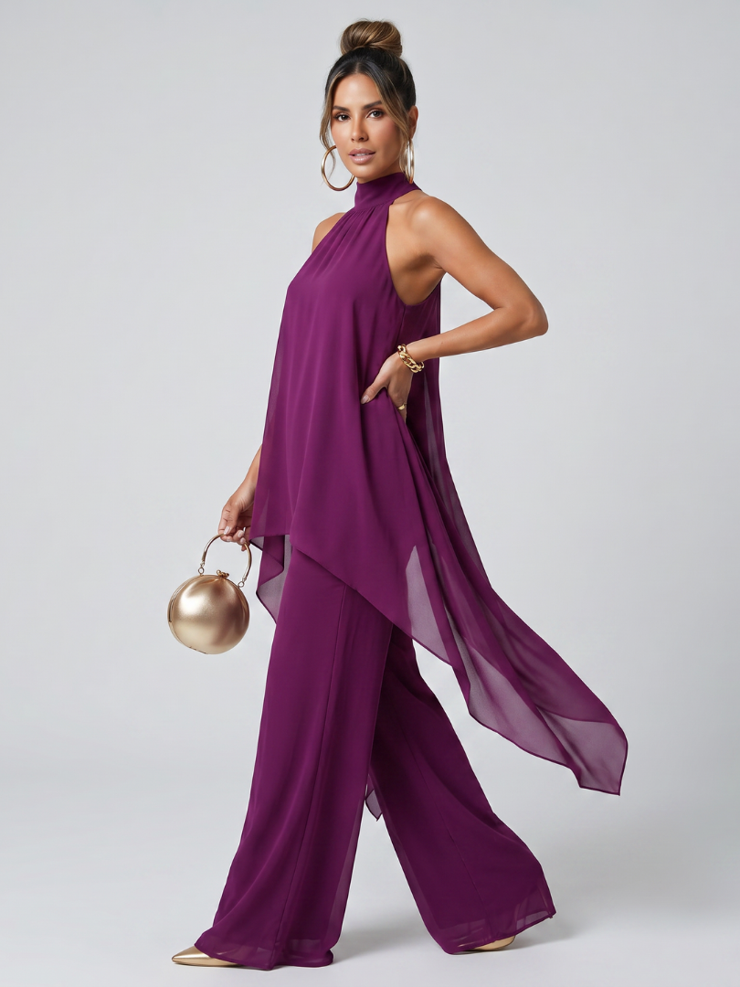 Fabiana | Flowing Asymmetric Two-Piece Set