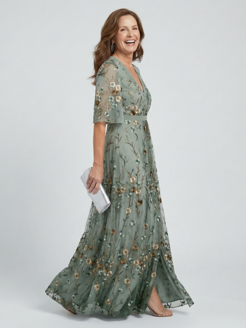 Rosalind | Floral Flowing Maxi Dress