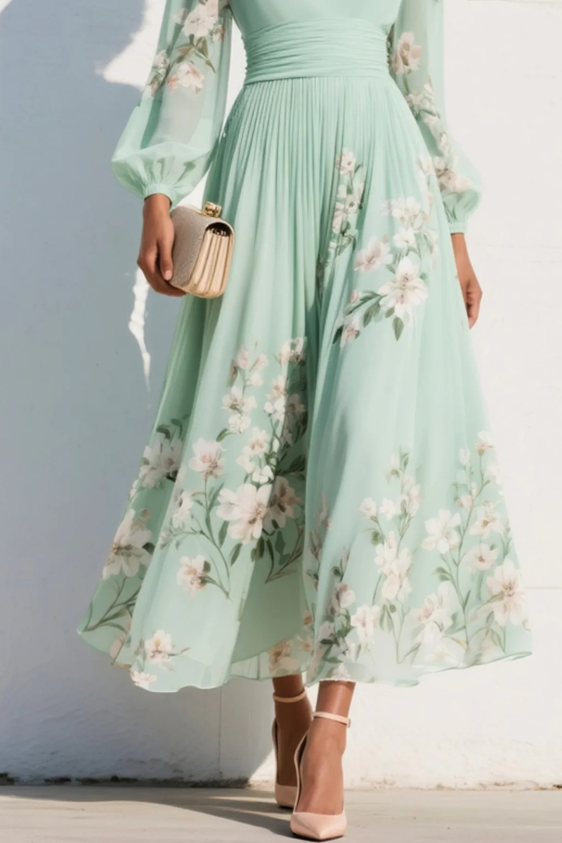Lotte™ | Stylish Flowing Midi Dress