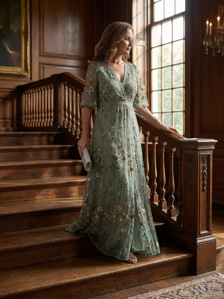 Rosalind | Floral Flowing Maxi Dress