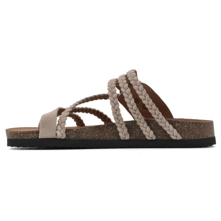 Bria – Braided Boho Comfort Sandal