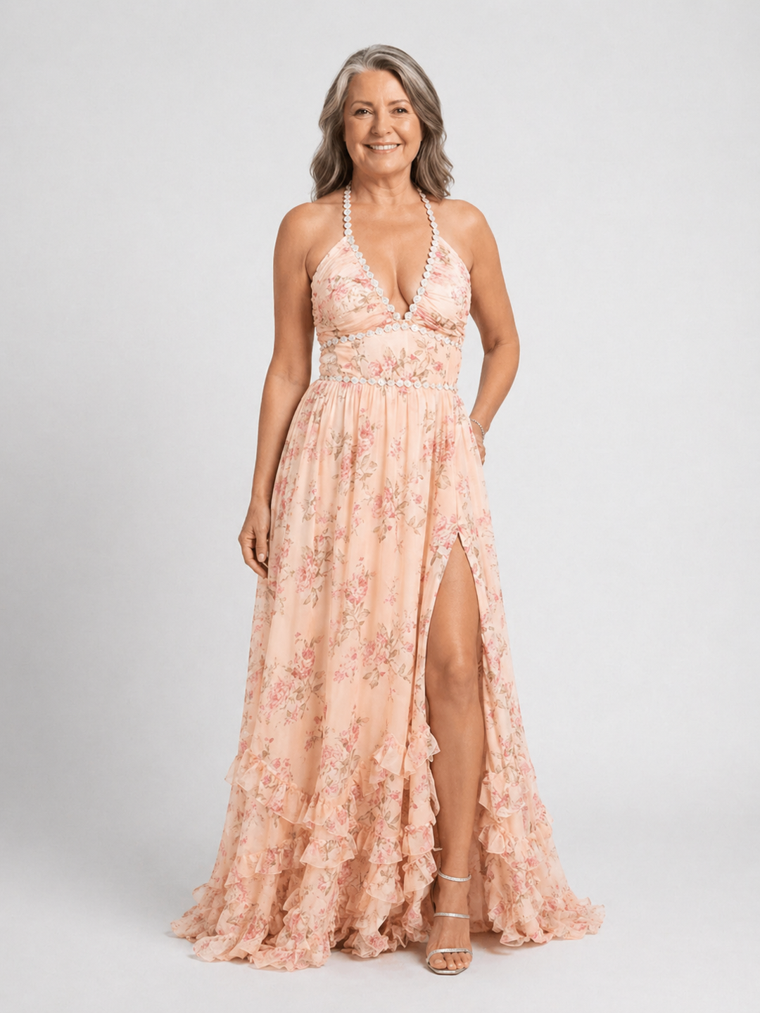 Sophia | Romantic Floral Maxi Dress