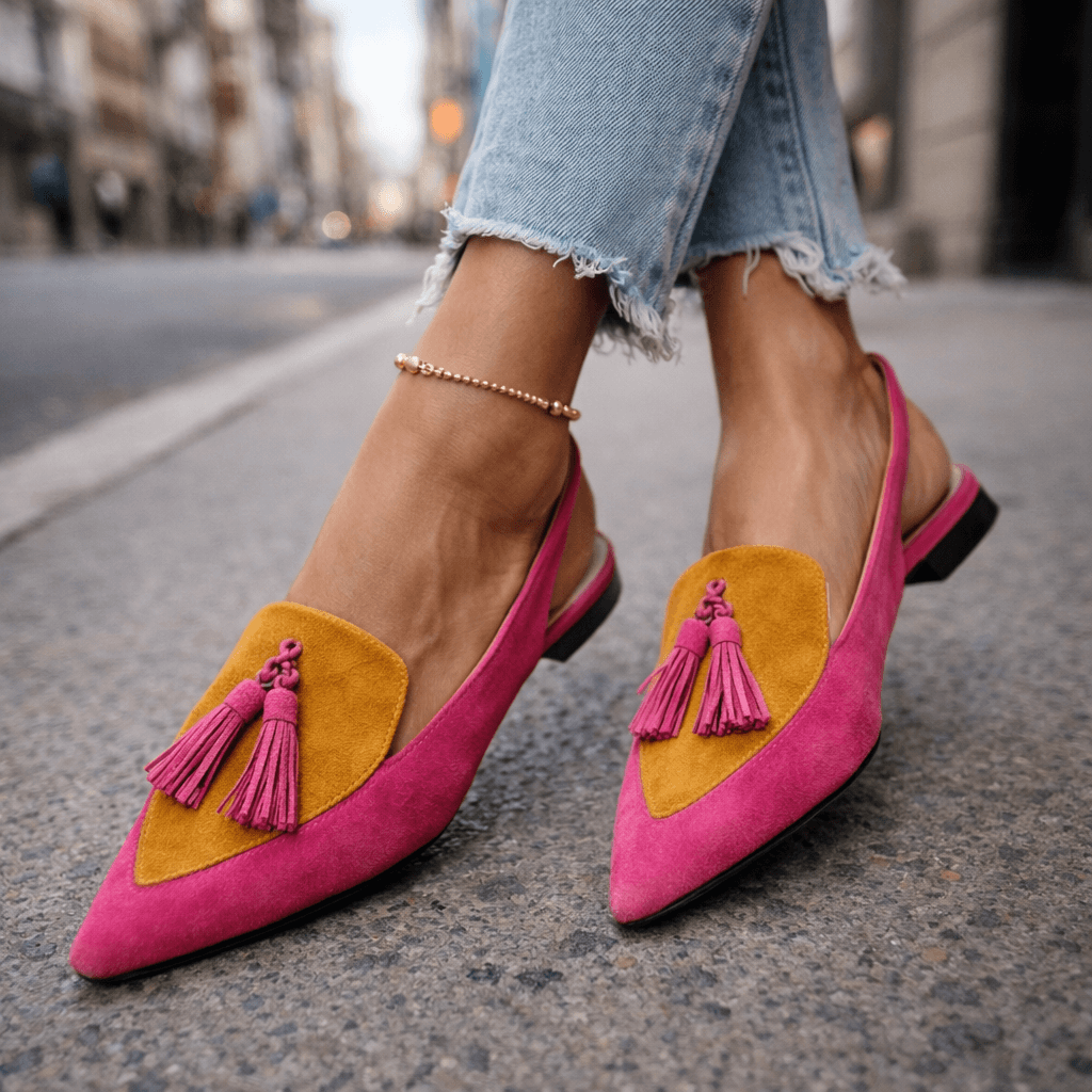Eliza Strappy Tassel Sandals