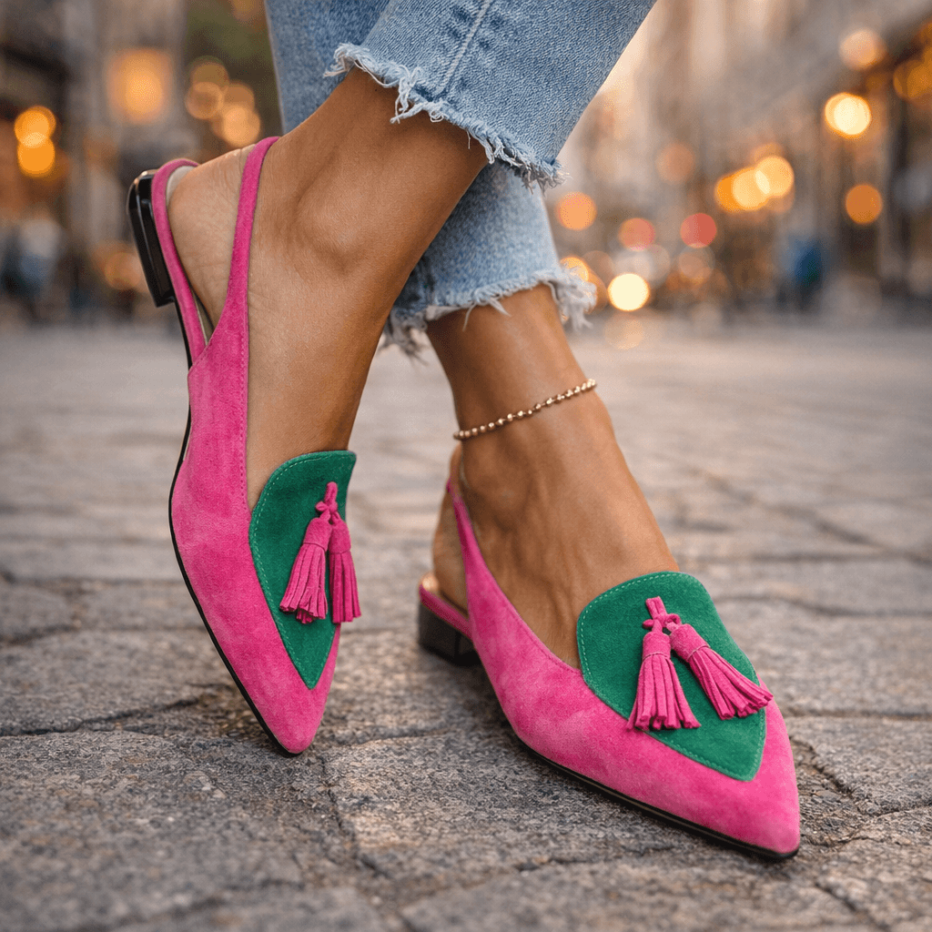 Eliza Strappy Tassel Sandals