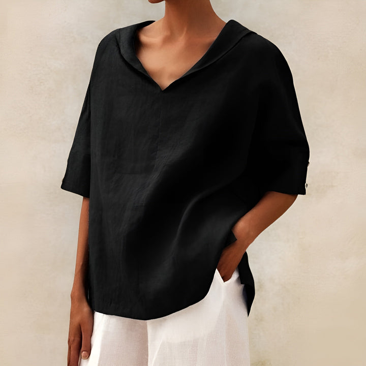 Emily - Stylish V-Neck Everyday Blouse
