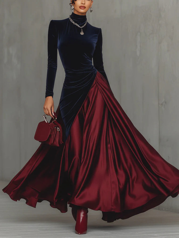 Lira | Long Bicolor Dress