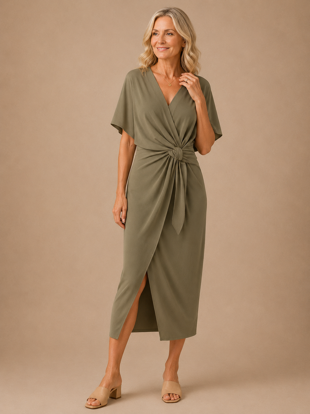 Sarah | Elegant Midi Dress