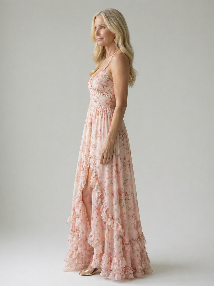 Sophia | Romantic Floral Maxi Dress