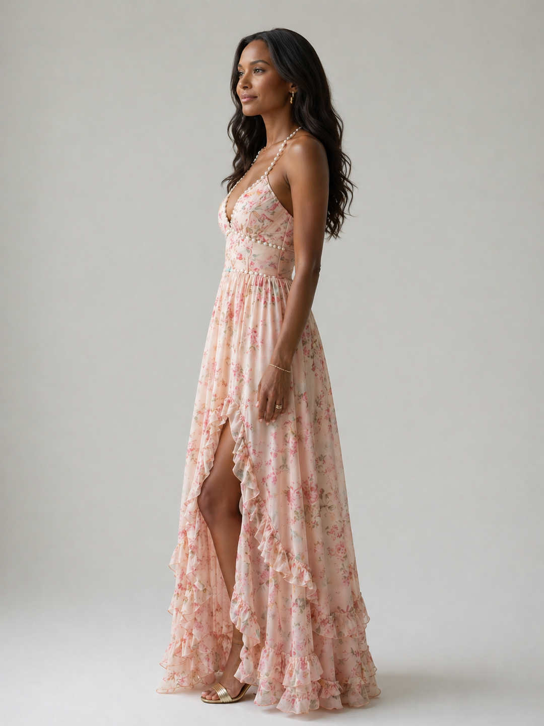 Sophia | Romantic Floral Maxi Dress
