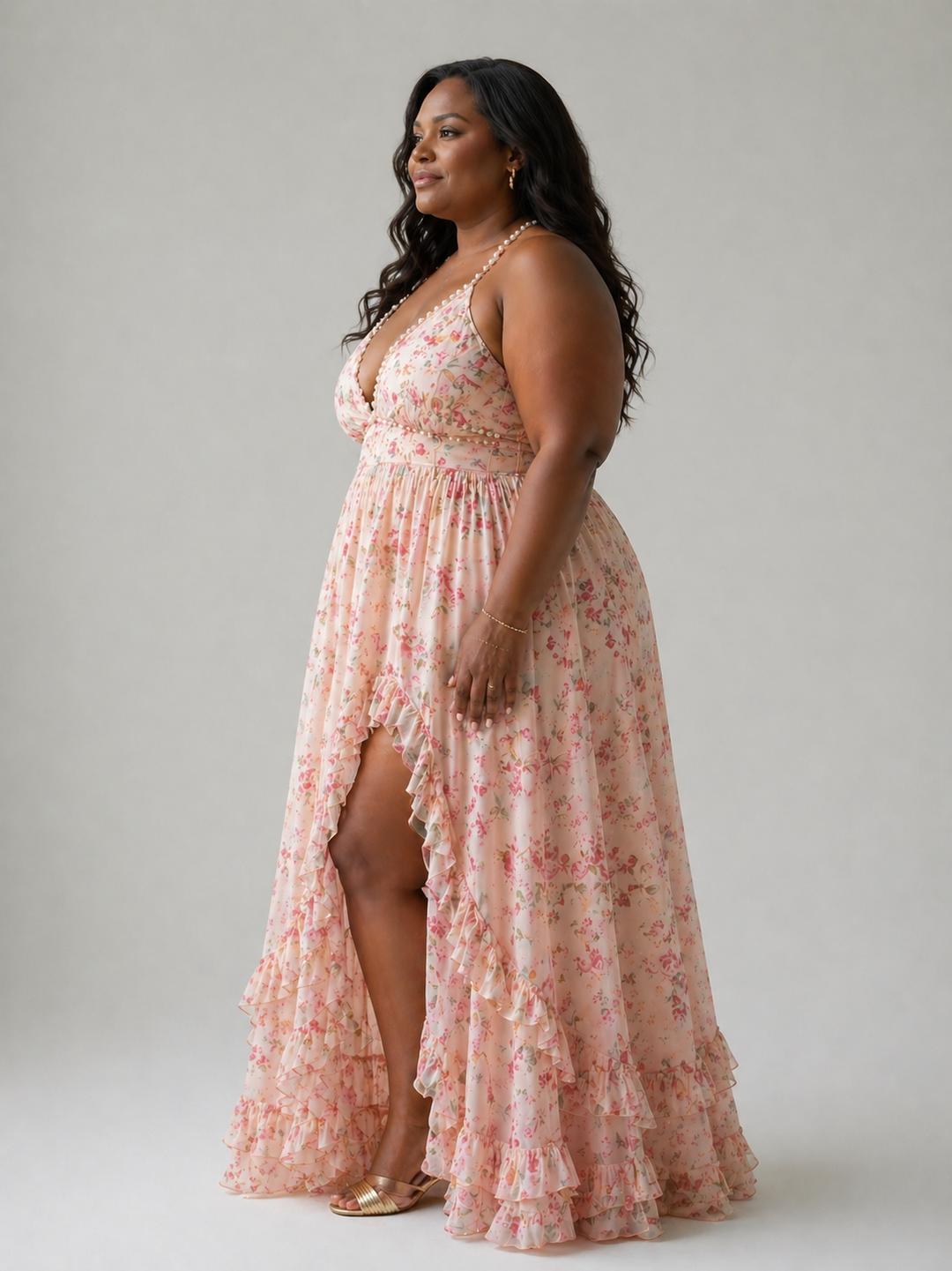 Sophia | Romantic Floral Maxi Dress