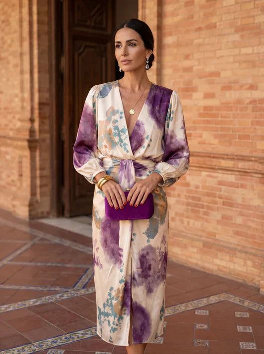 Liora™ | Elegant Wrap Dress