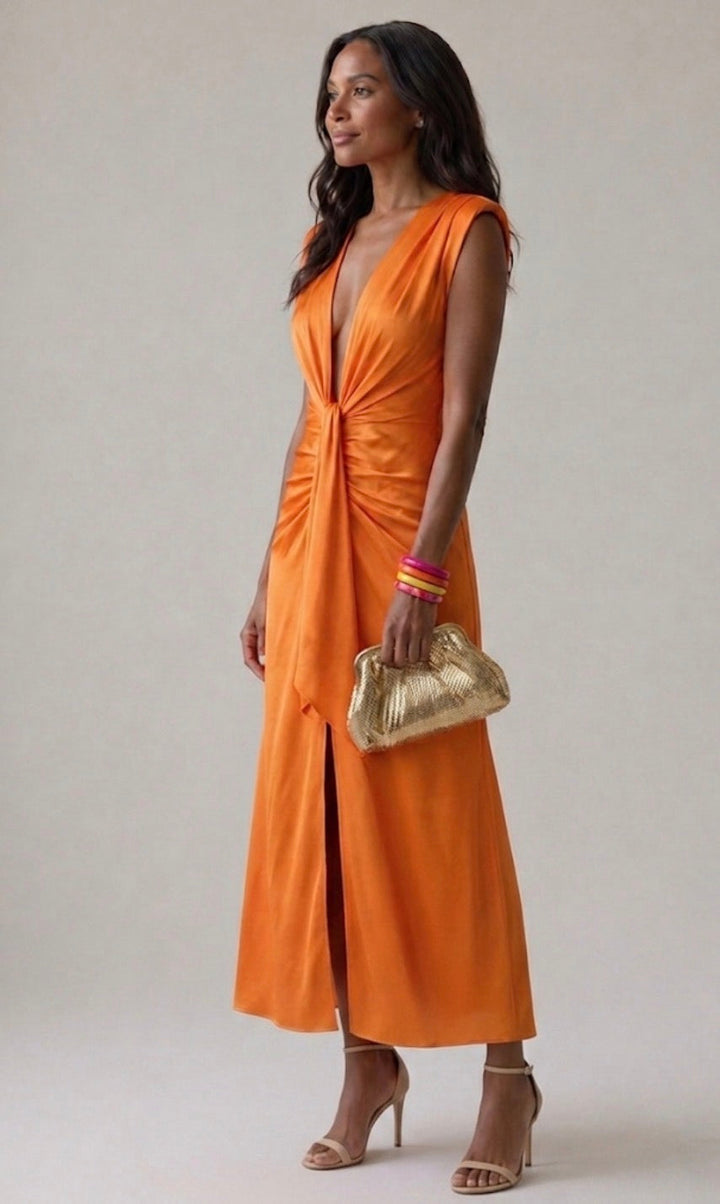 Yvette | Draped Evening Dress