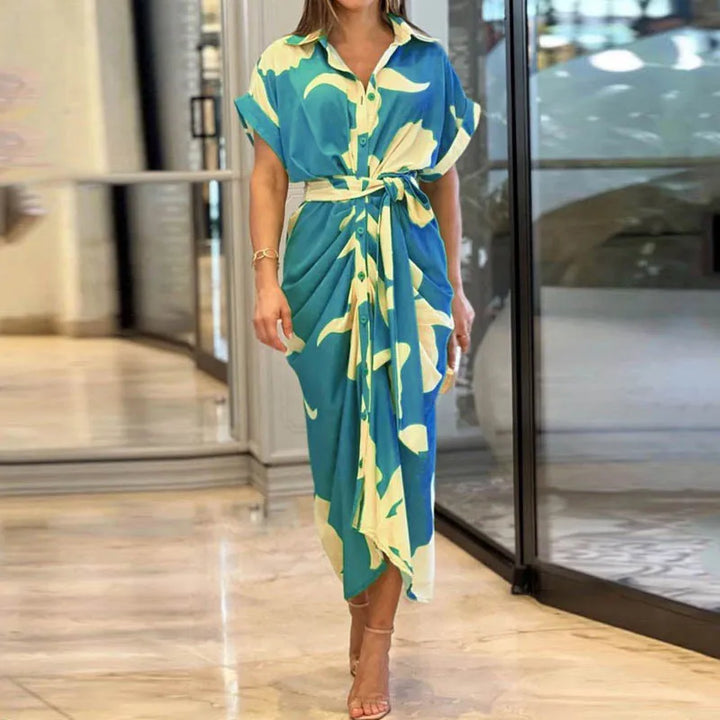 Wren | Belted Shirt Dress