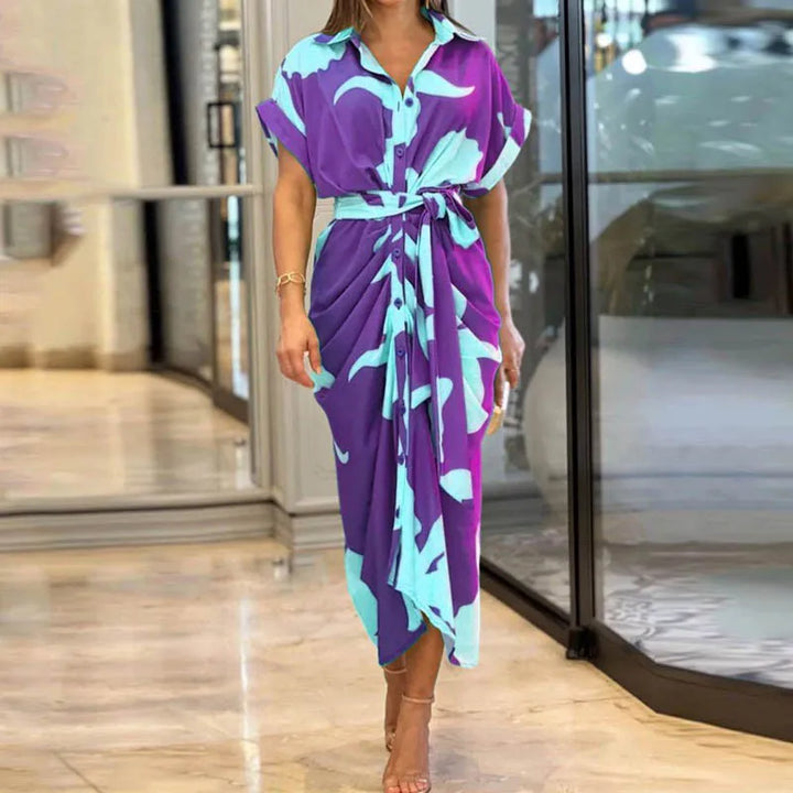 Wren | Belted Shirt Dress