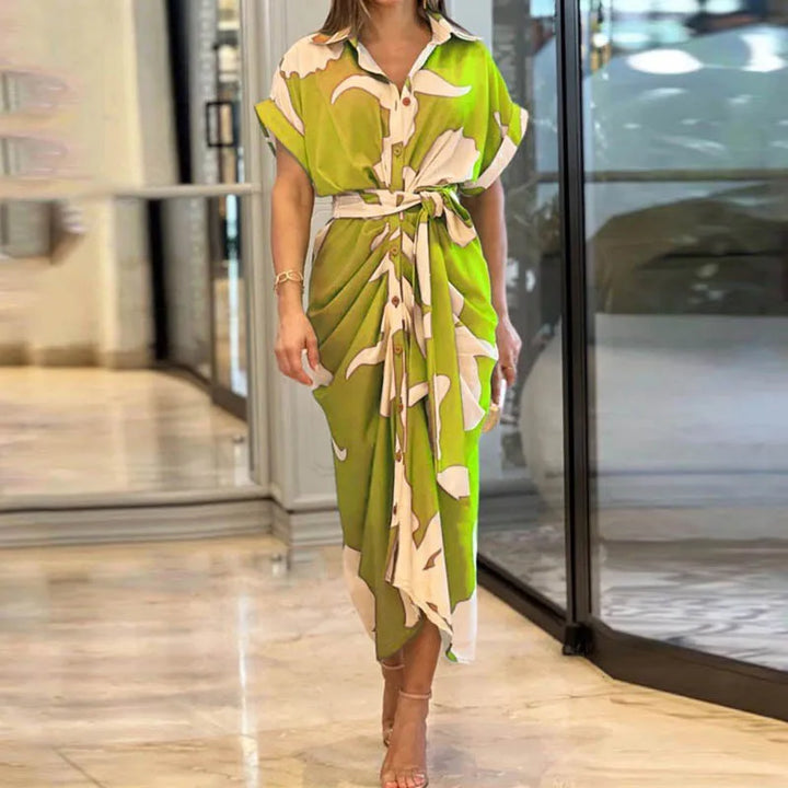 Wren | Belted Shirt Dress