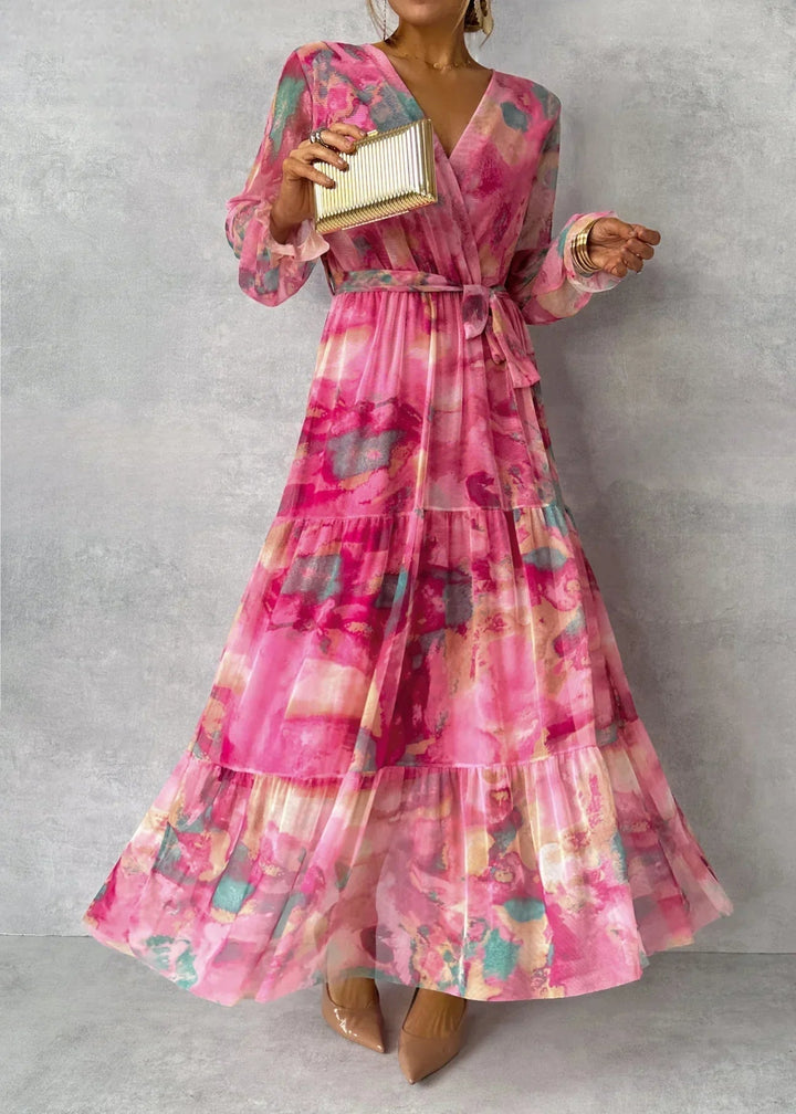 Anouk | Floral Wrap Maxi Dress
