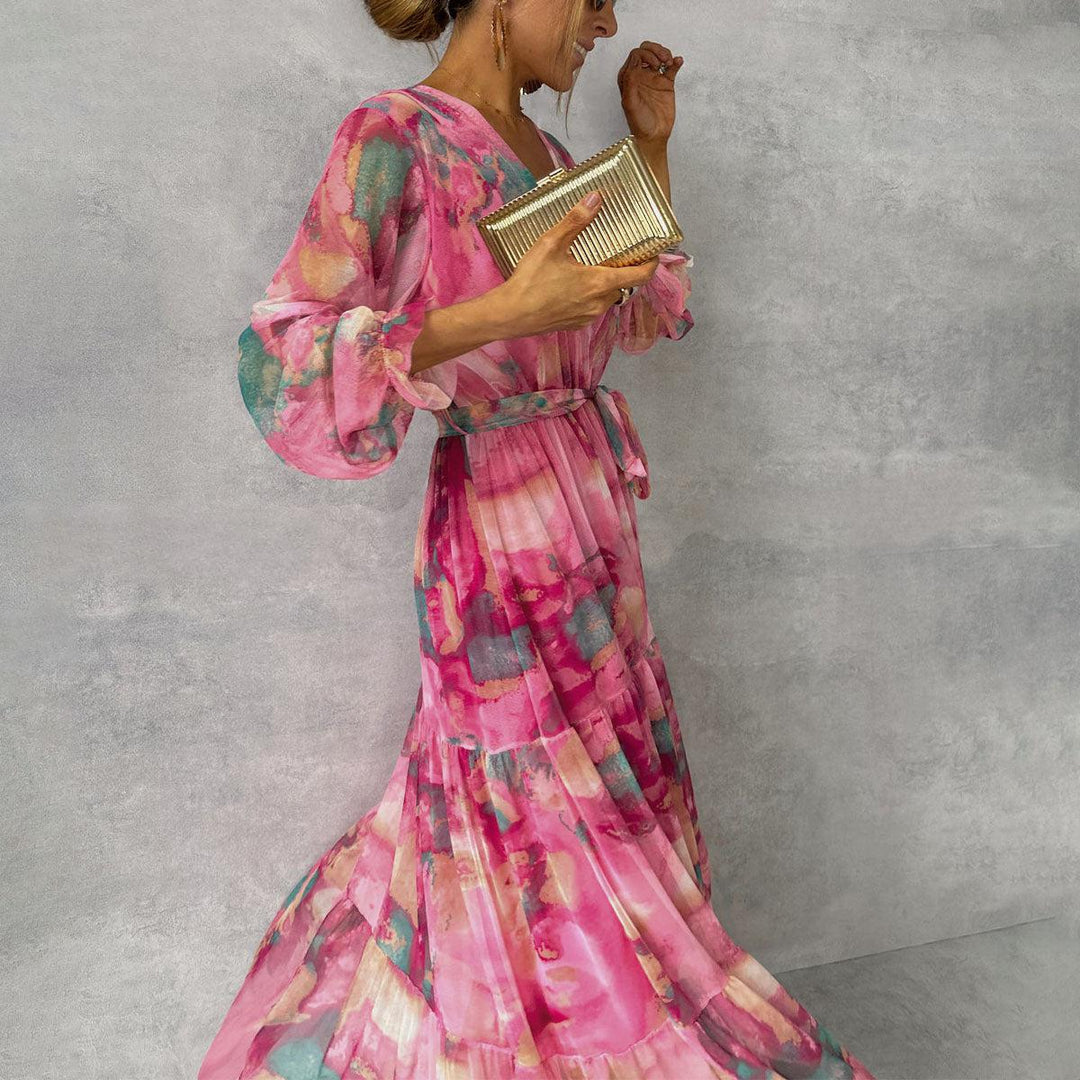 Anouk | Floral Wrap Maxi Dress