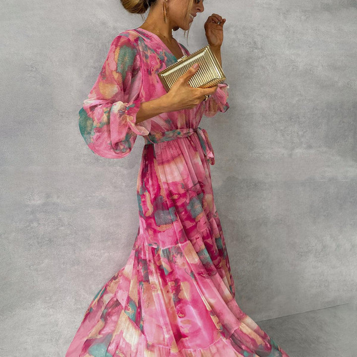 Anouk | Floral Wrap Maxi Dress