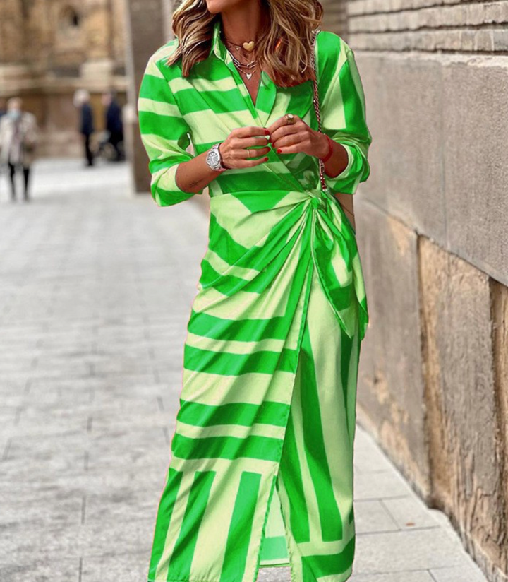 Laurel | Twist-Front Wrap Dress