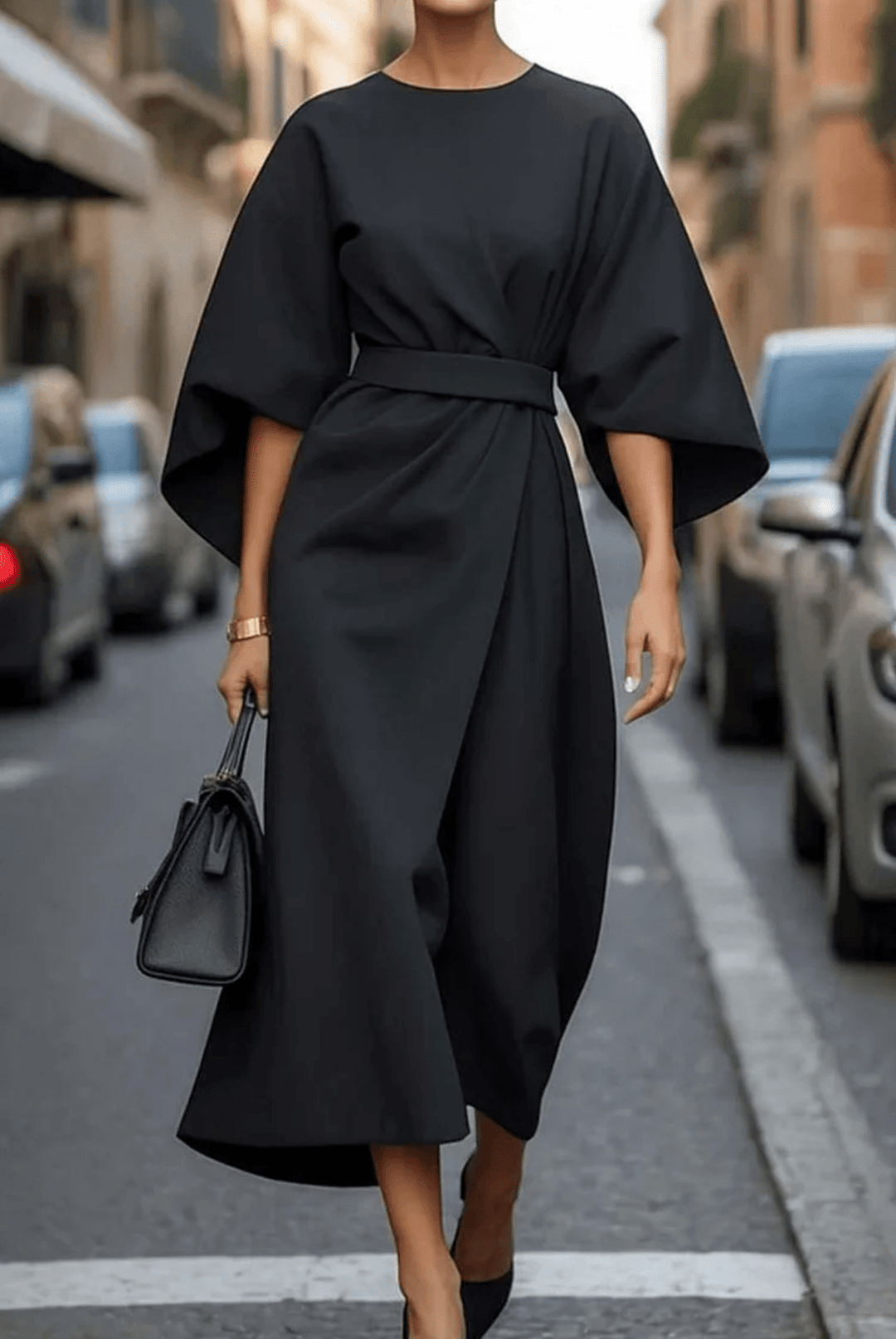 Aurelia | Draped Elegance Dress