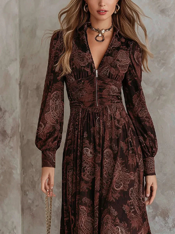 Cloe | Long Vintage Dress