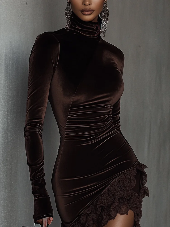 Dalia | Mini Dress with Lace