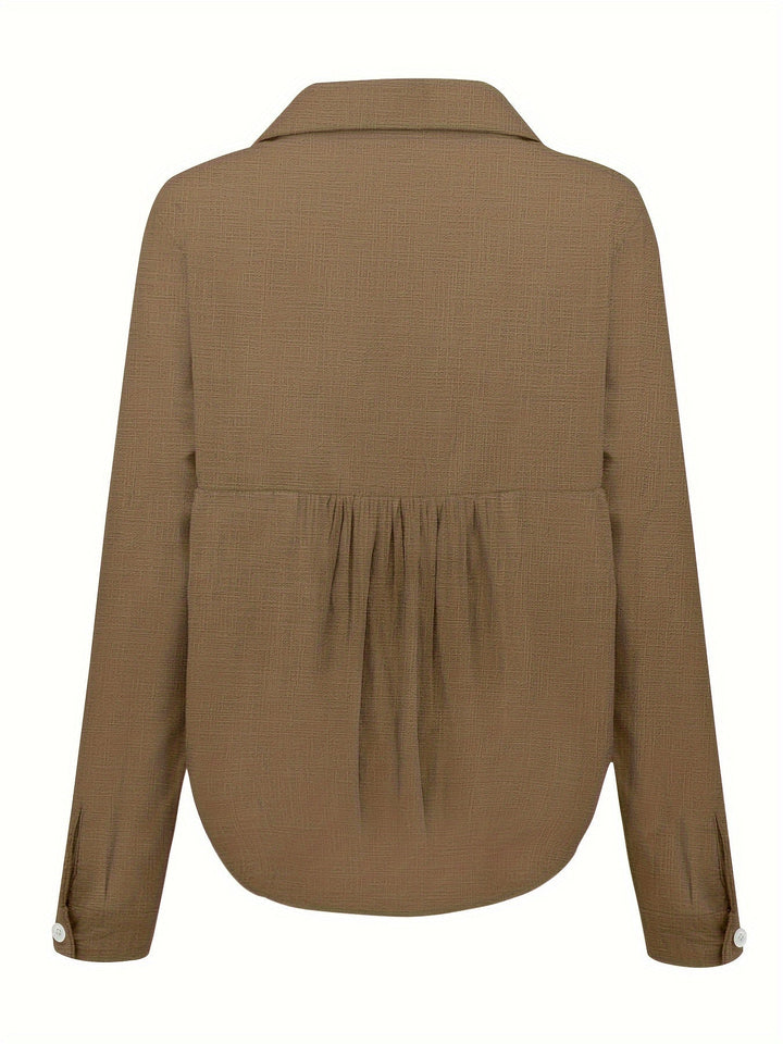 MODERN SHIRT WITH LONG SLEEVES FOR WOMEN