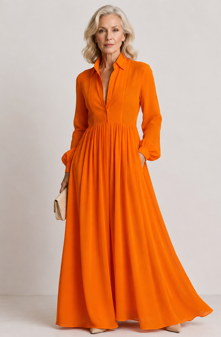 Lioren | Soft Flow Maxi Dress