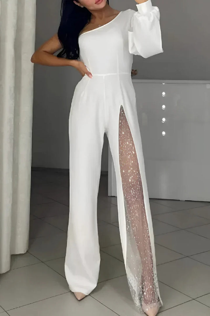 Sofía™ | Elegant jumpsuit with shiny details