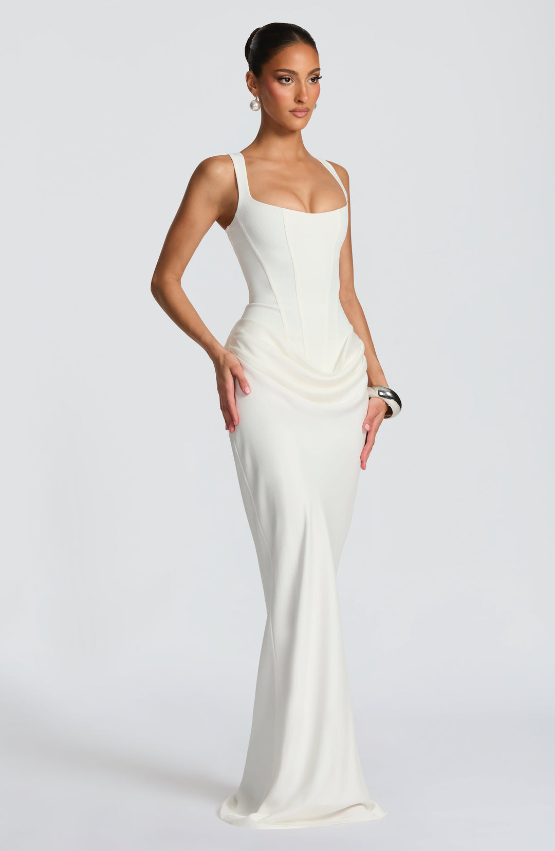 Leonor | Maxi dress with square neckline