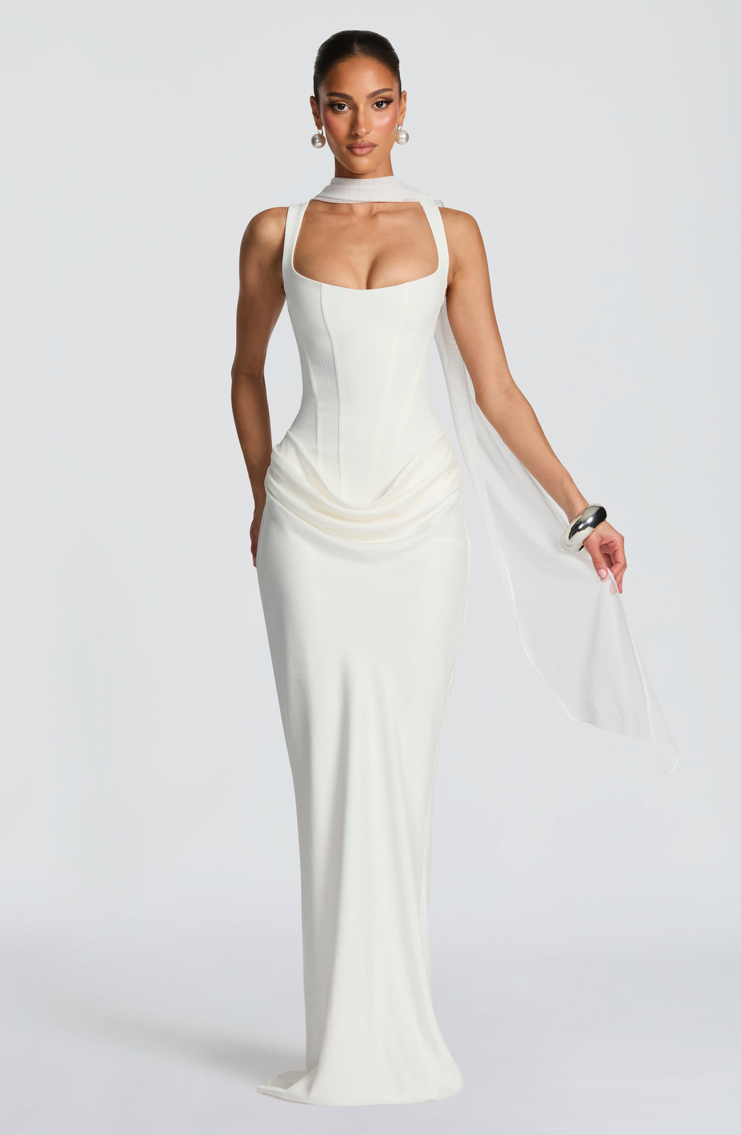 Leonor | Maxi dress with square neckline
