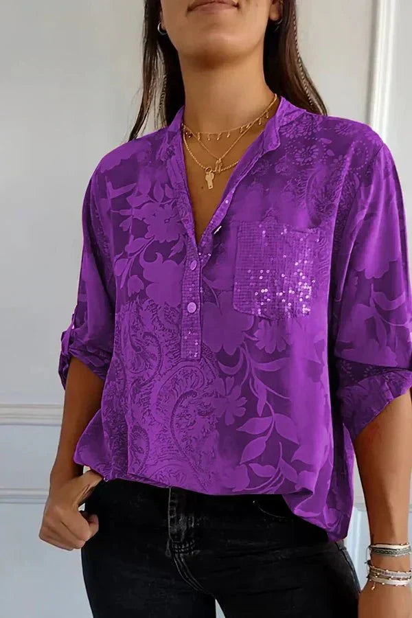 Constance | Refined Button-Front Blouse