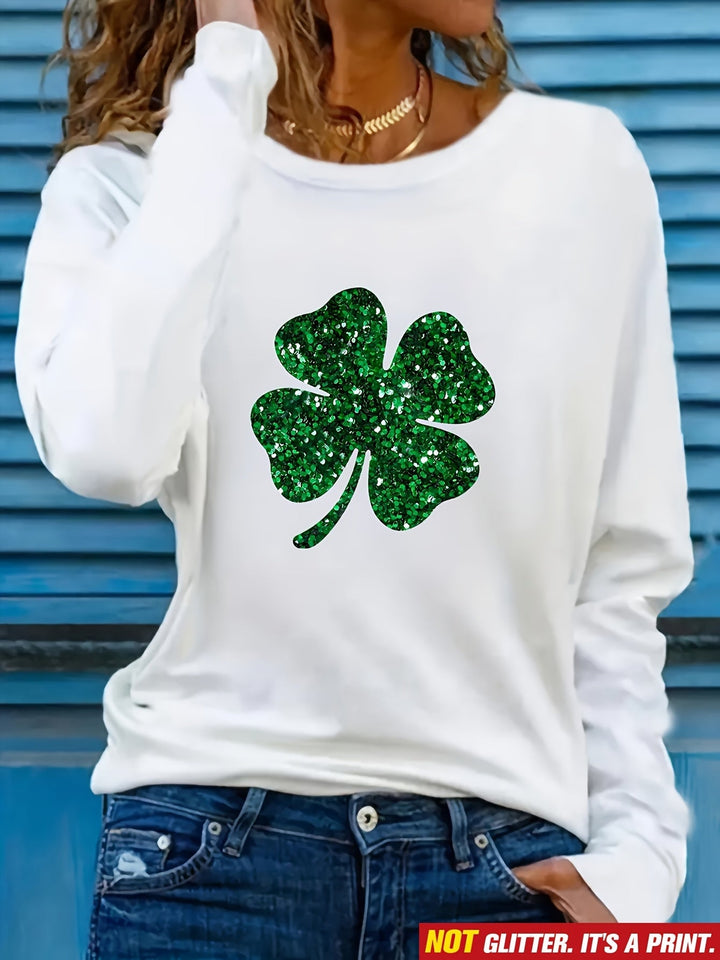 Emery - Clover Print Sweatshirt